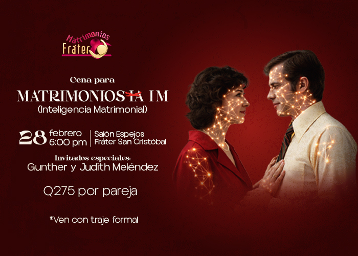 Cena Romantica Matrimonios +15 2026