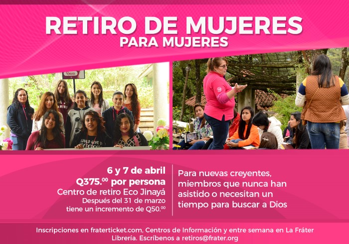 Retiro de Mujeres Abril 2019